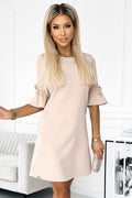  Sukienka Model Neva 217-7 Beige - Numoco 